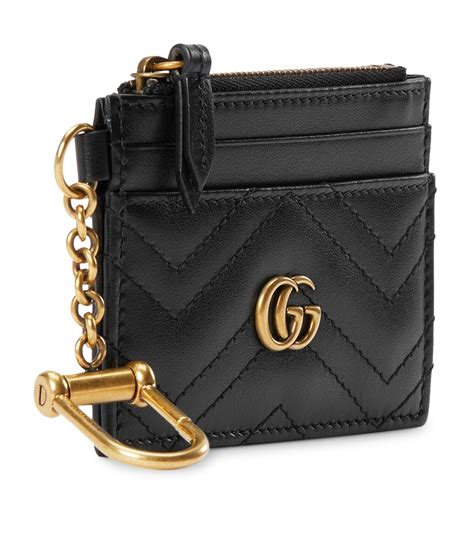 gucci card holder sale|gucci card holder with keychain.